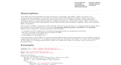 Desktop Screenshot of bpelscript.org